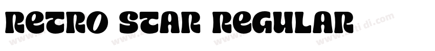 Retro Star Regular字体转换
